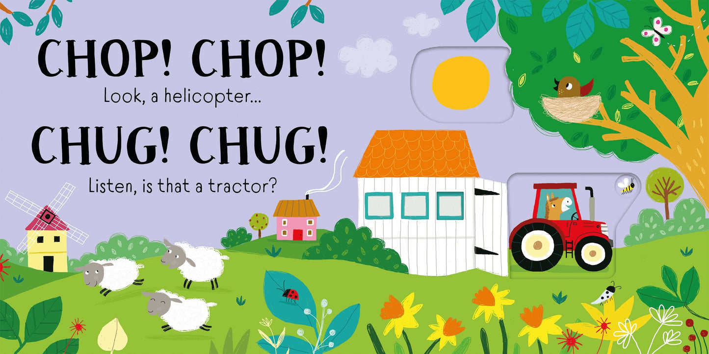 Carte sunete si slide - Vroom!, Usborne