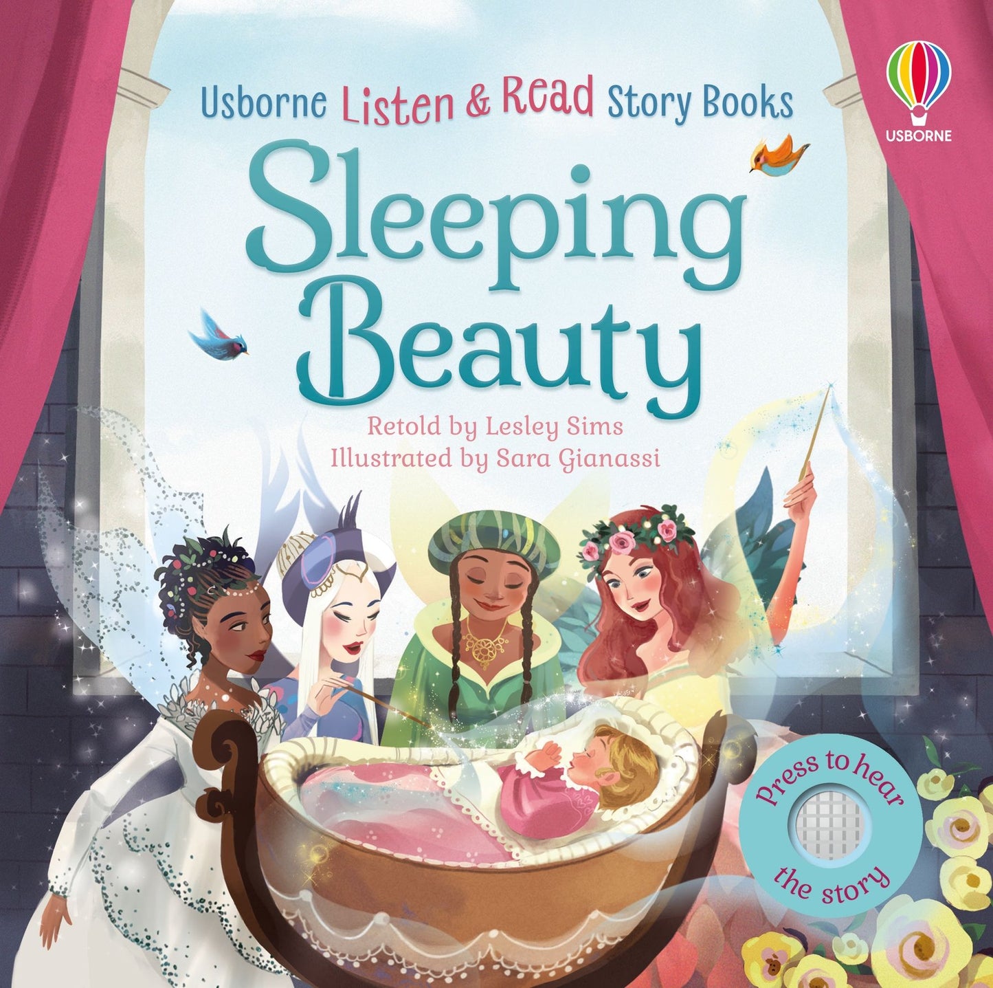 Carte muzicala de povesti - Listen And Read: Sleeping Beauty, Usborne