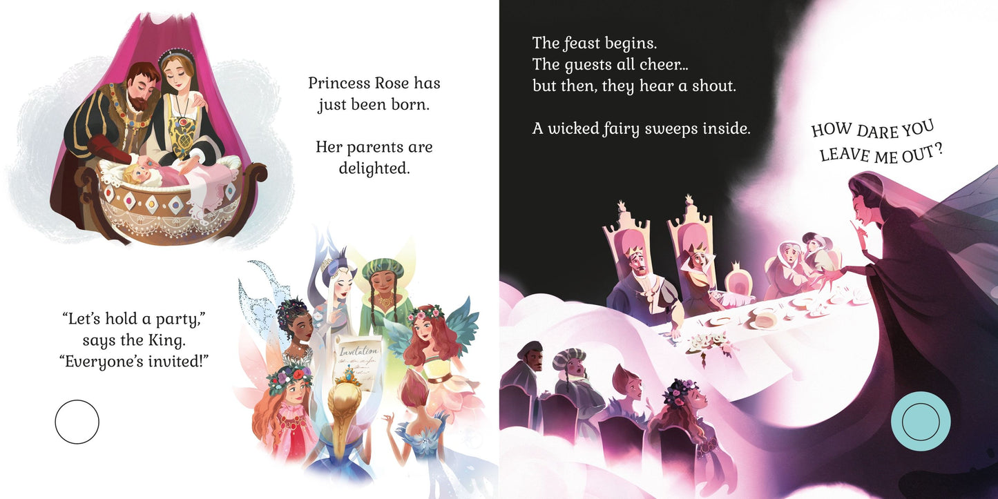 Carte muzicala de povesti - Listen And Read: Sleeping Beauty, Usborne