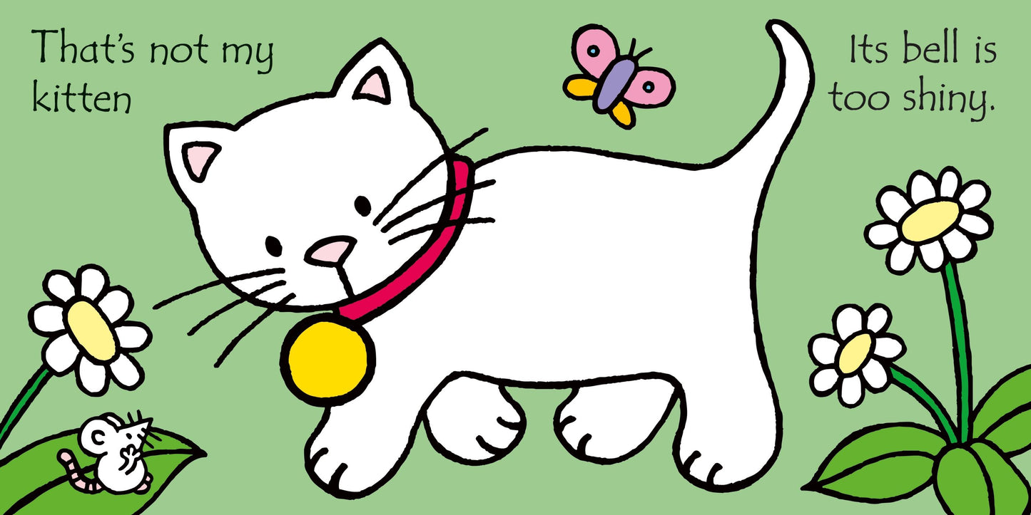 Set Carte cu jucarie - That's not my kitten... book and toy, Usborne, 3 luni+