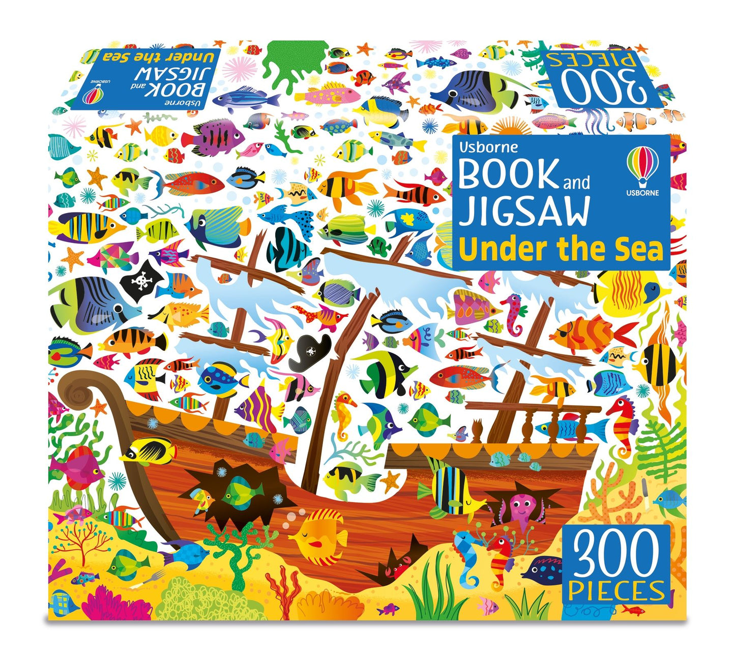 Set puzzle ?i carte - Under The Sea Book & Jigsaw, Usborne