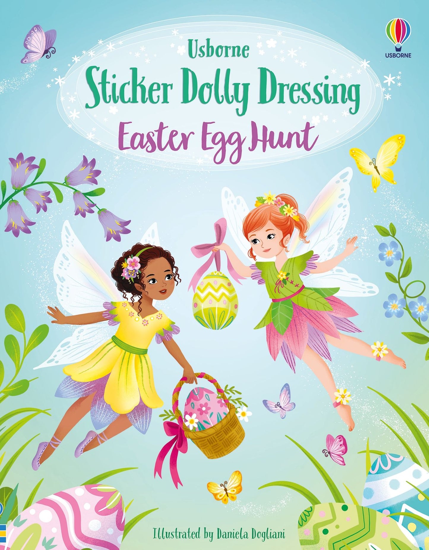 Carte stickere - Sticker Dolly Dressing Easter Egg Hunt, Usborne