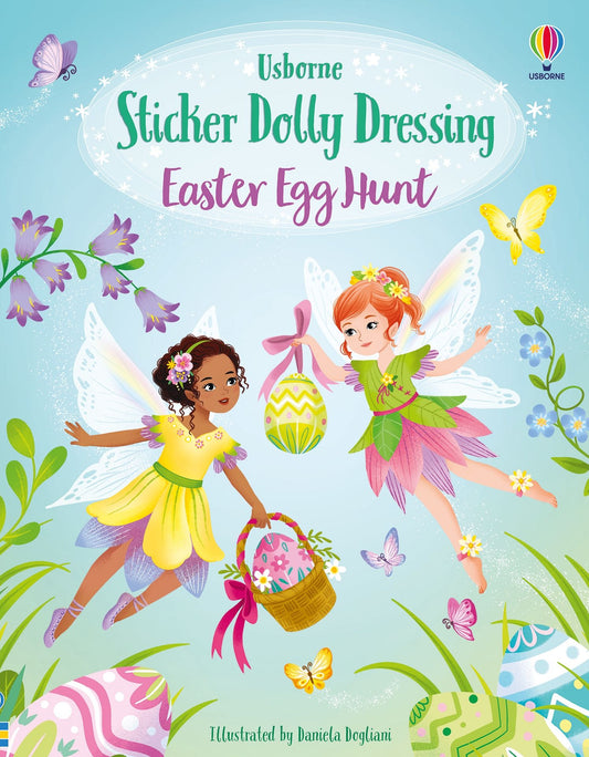 Carte stickere - Sticker Dolly Dressing Easter Egg Hunt, Usborne