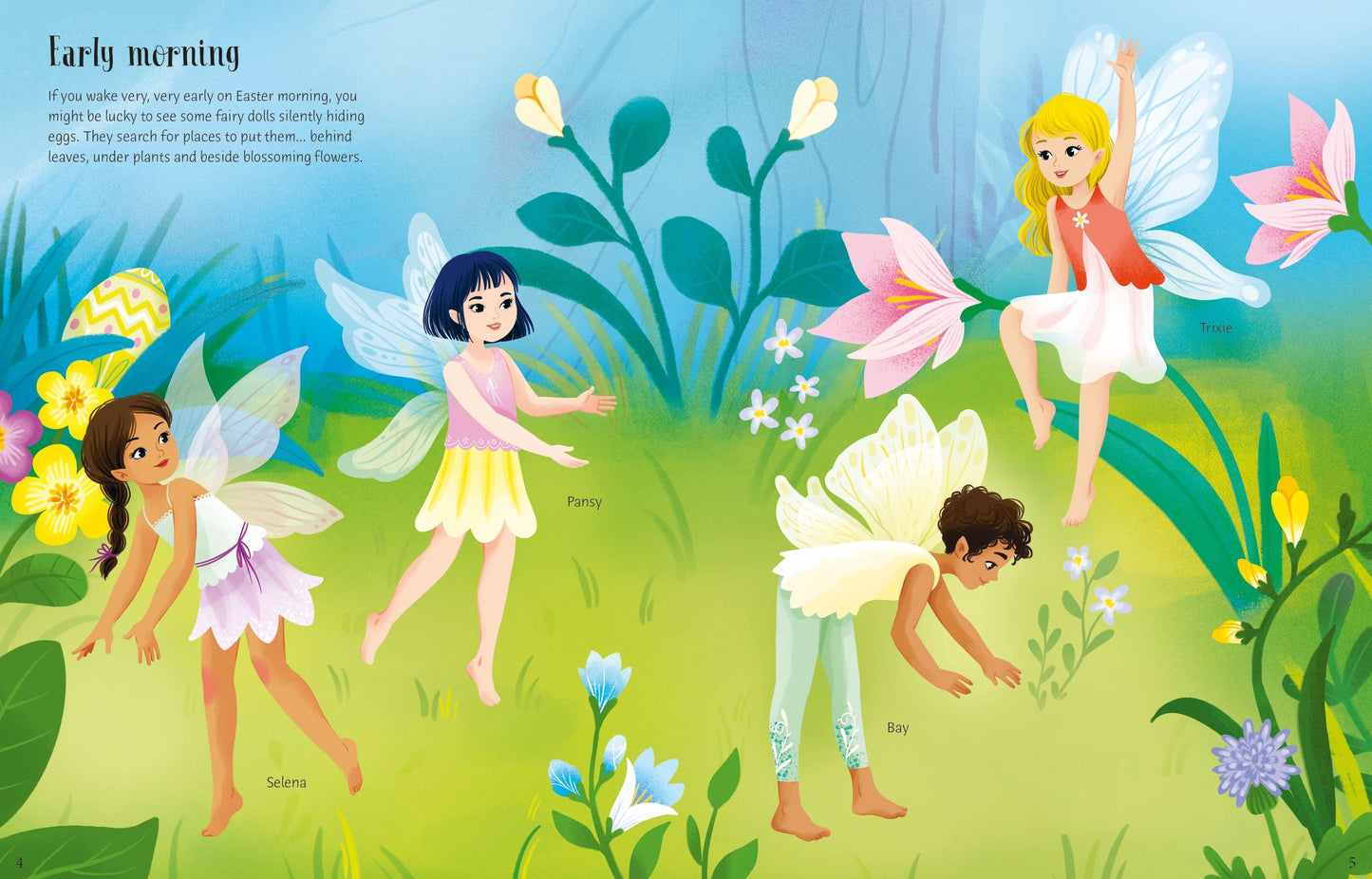 Carte stickere - Sticker Dolly Dressing Easter Egg Hunt, Usborne