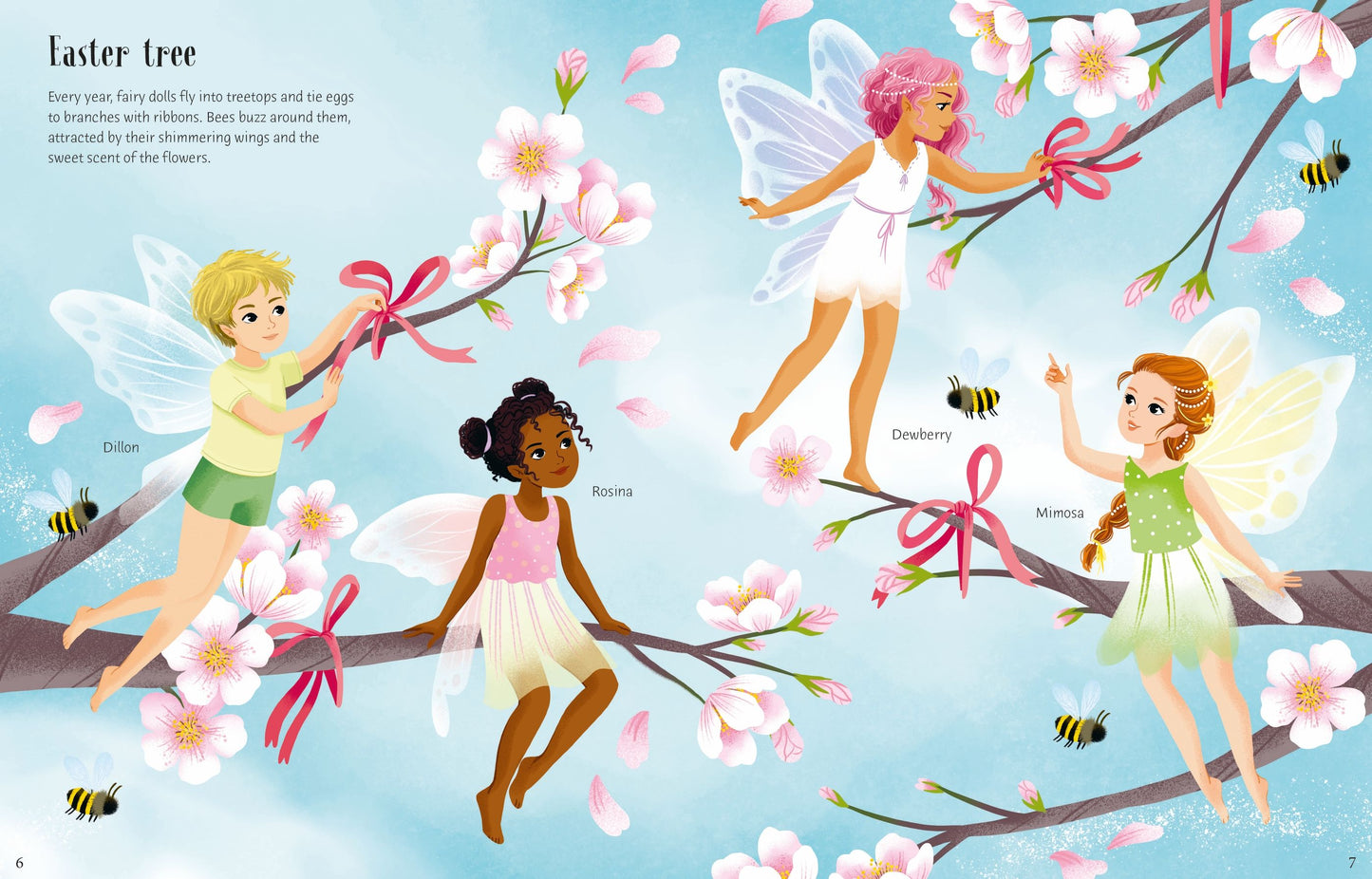 Carte stickere - Sticker Dolly Dressing Easter Egg Hunt, Usborne