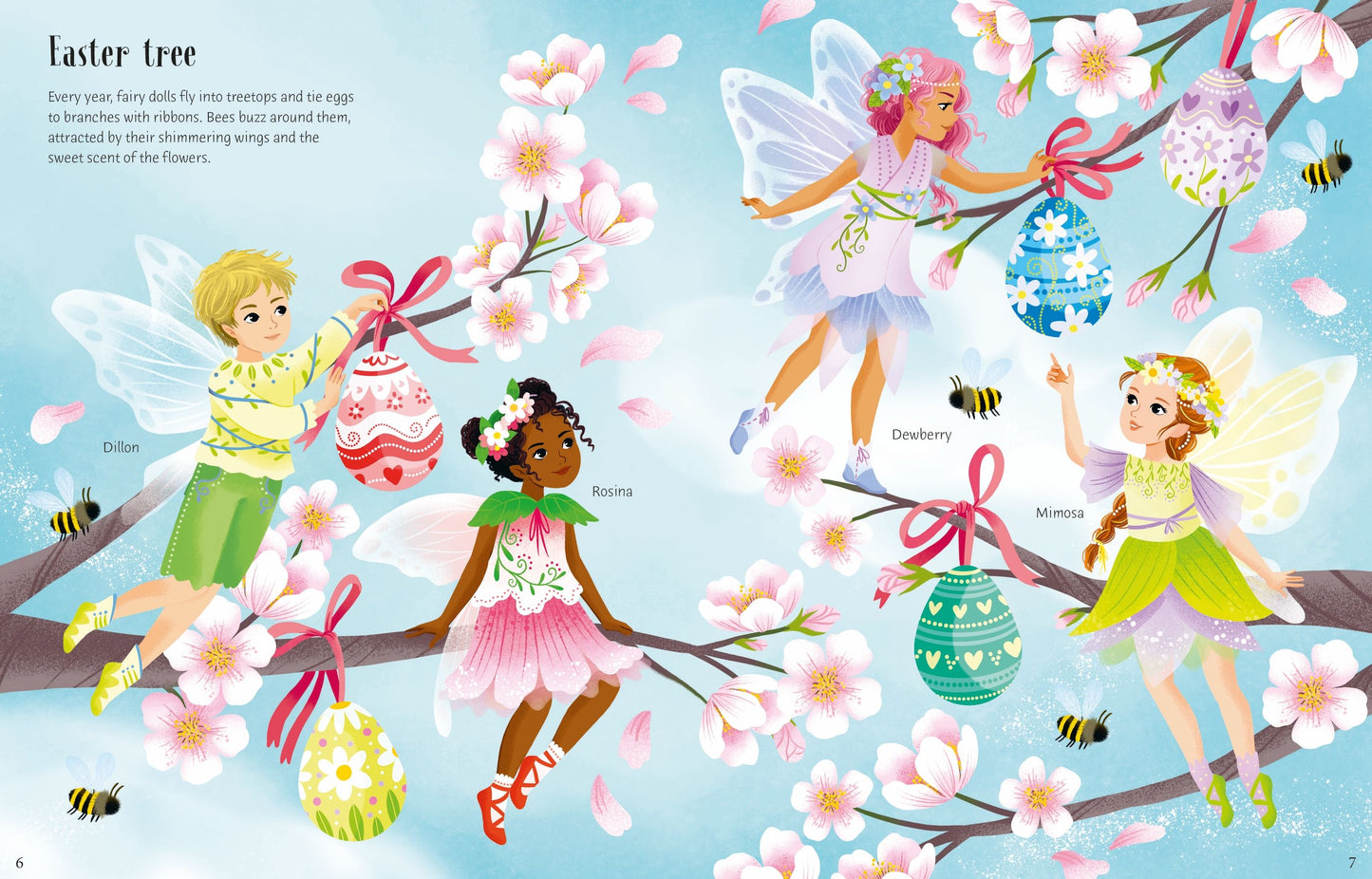 Carte stickere - Sticker Dolly Dressing Easter Egg Hunt, Usborne