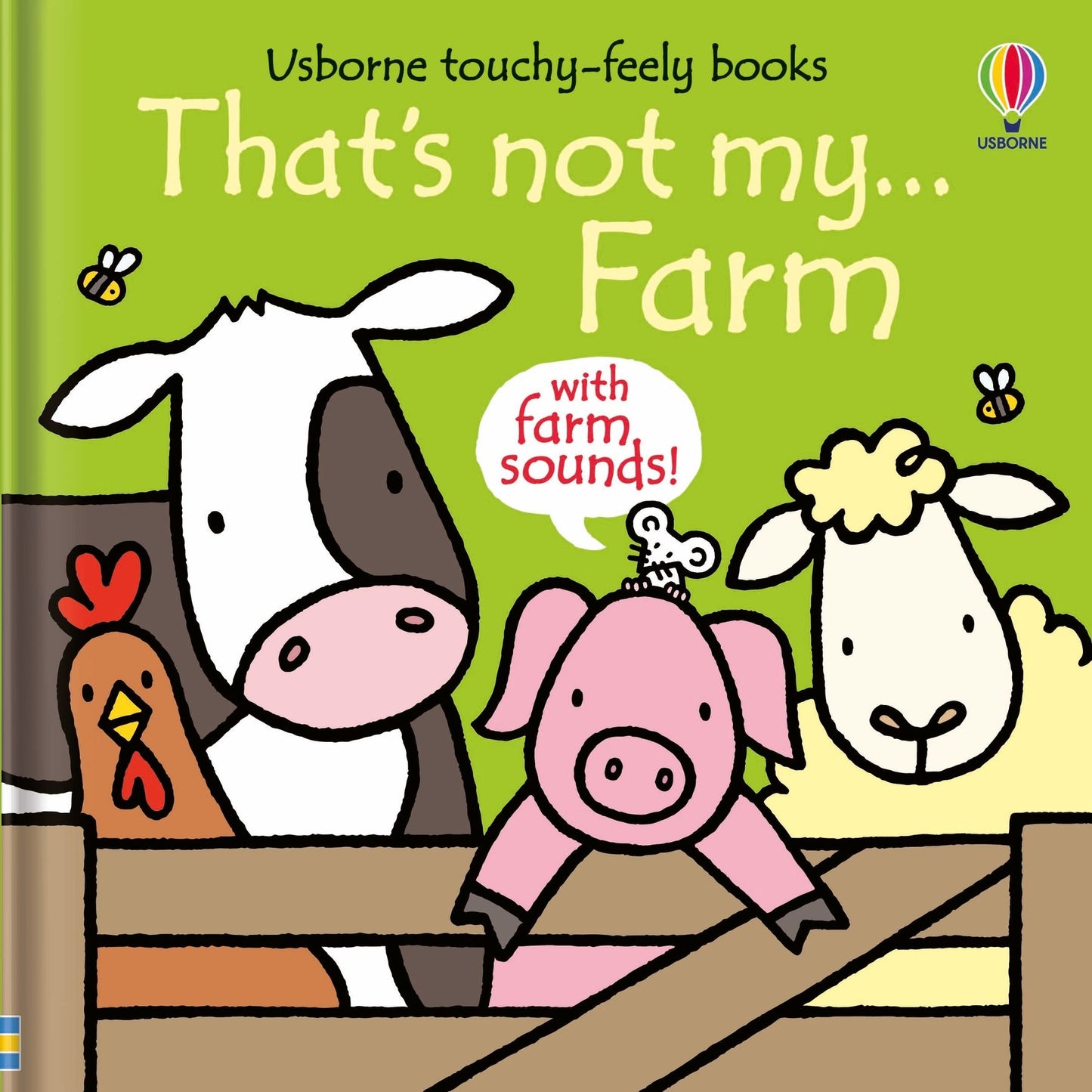 Carte senzoriala/sunete - That's not my...farm, Usborne, 3 luni+