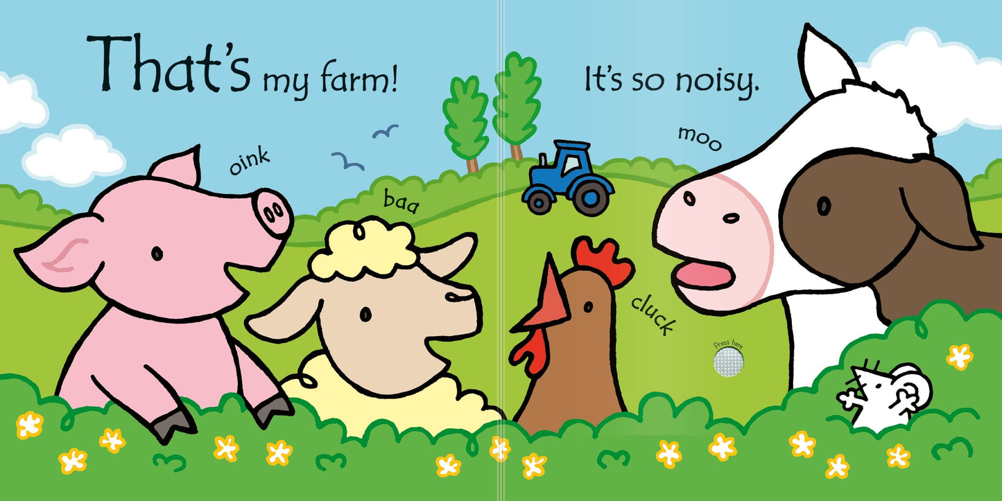 Carte senzoriala/sunete - That's not my...farm, Usborne, 3 luni+
