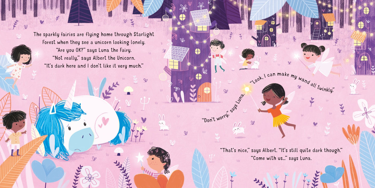 Carte cu luminite  - The Twinkly Twinkly Fairies, Usborne