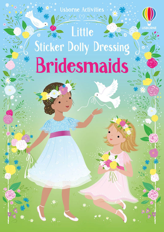 Carte stickere - Little Sticker Dolly Dressing Bridesmaids, Usborne