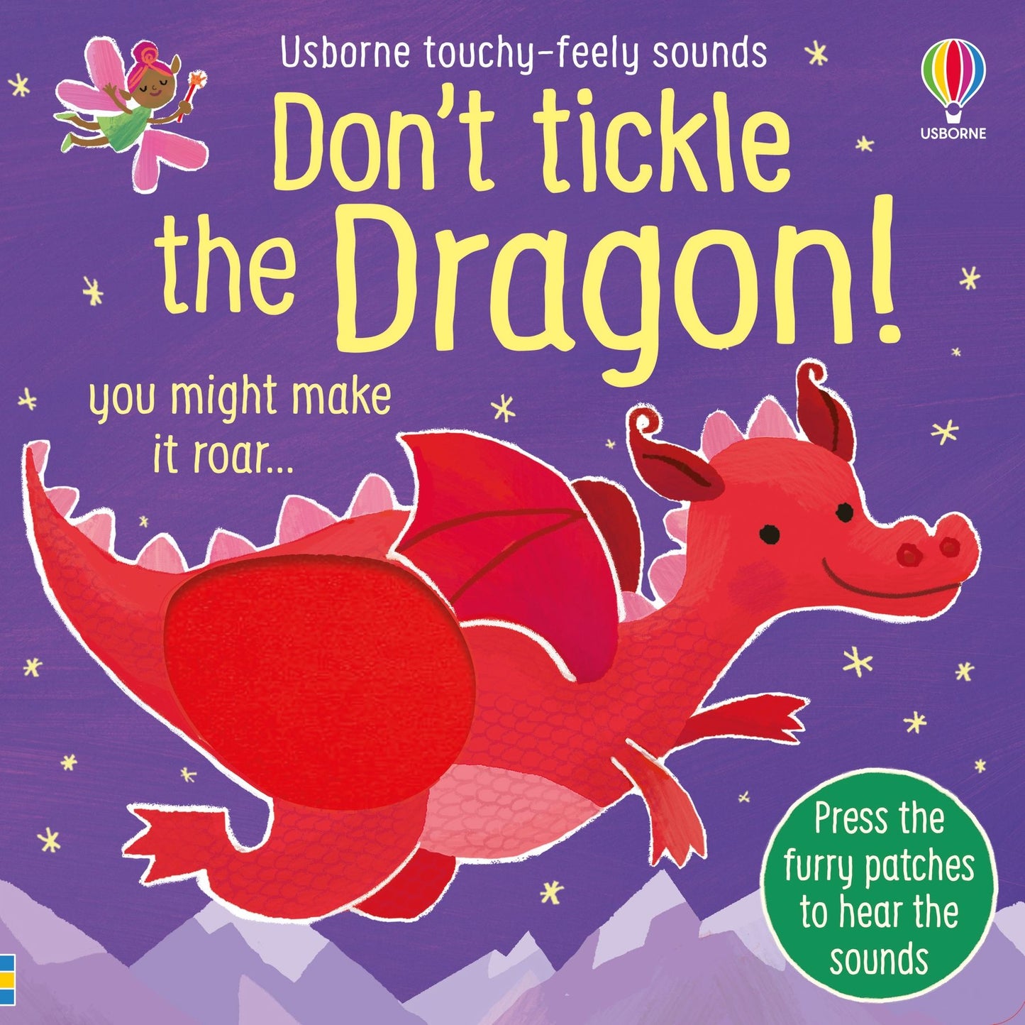Carte senzoriala cu sunete - Don't Tickle The Dragon, Usborne