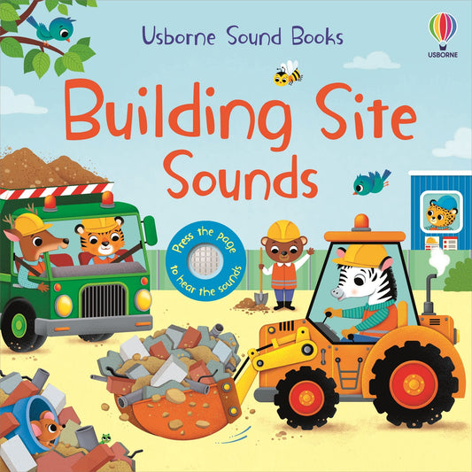Carte sunete - Building Site Sounds, Usborne