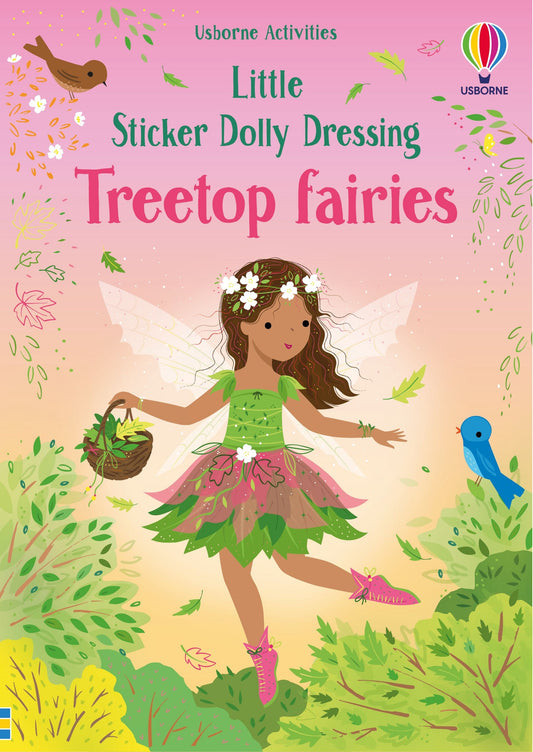 Carte stickere - Little Sticker Dolly Dressing Treetop Fairies, Usborne