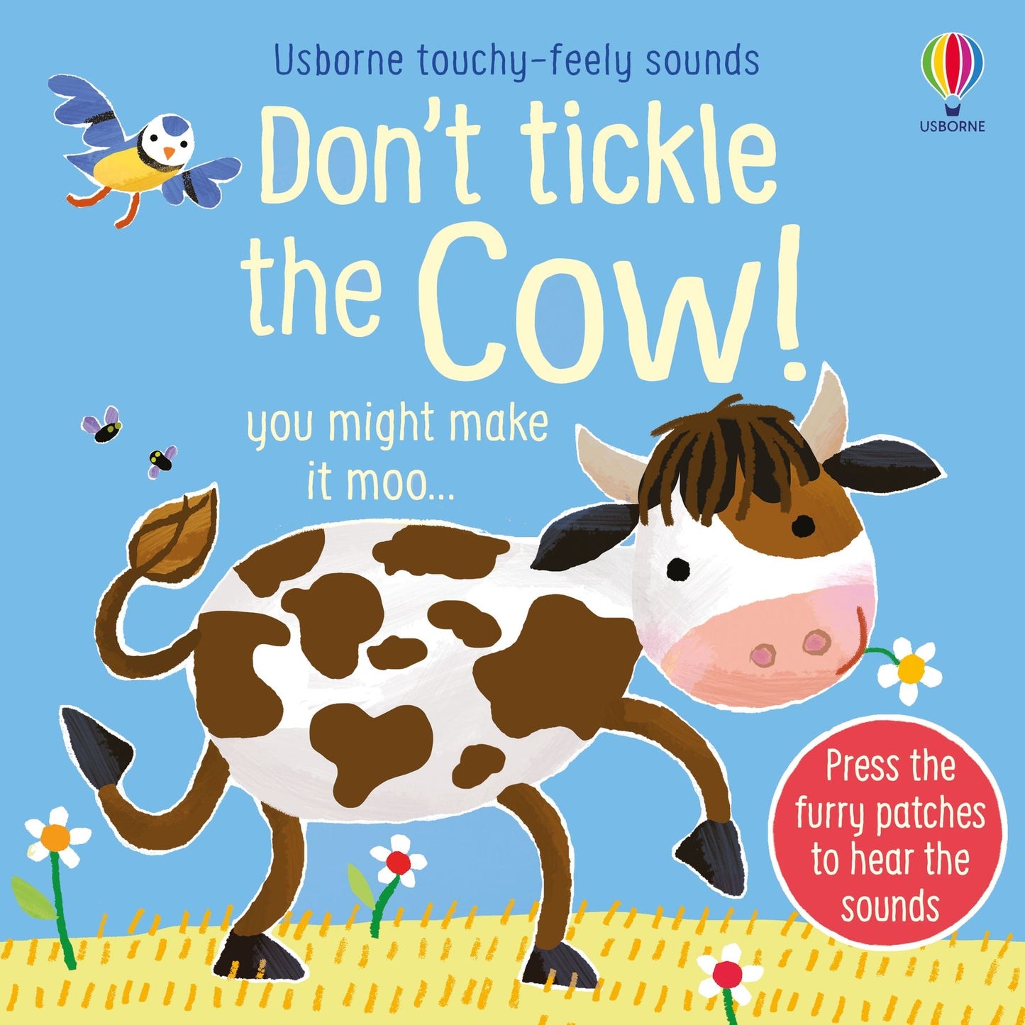 Carte senzoriala cu sunete - Don't Tickle the Cow!, Usborne