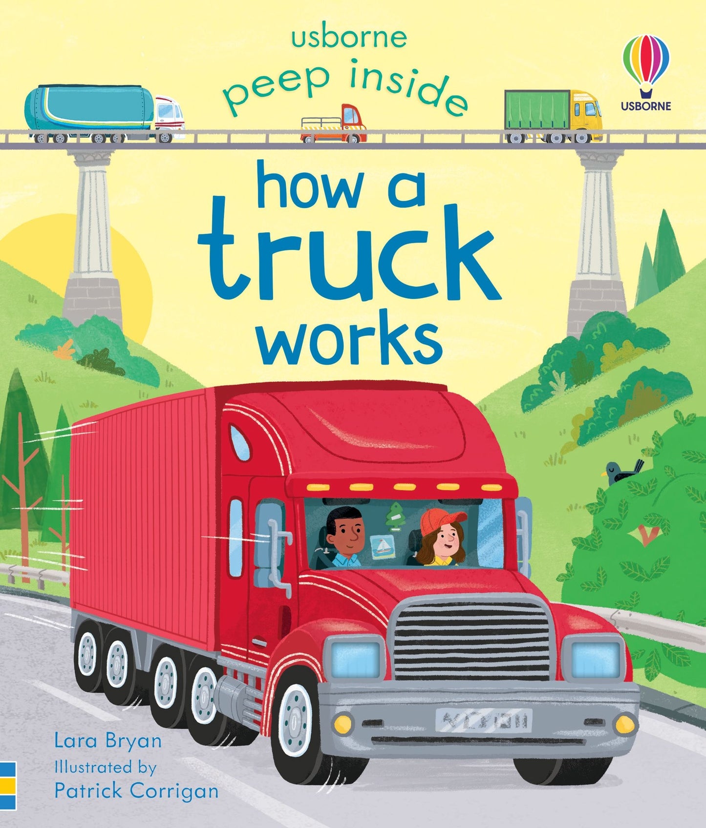 Carte copii - Peep Inside How a Truck Works, Usborne