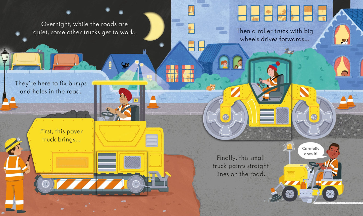 Carte copii - Peep Inside How a Truck Works, Usborne