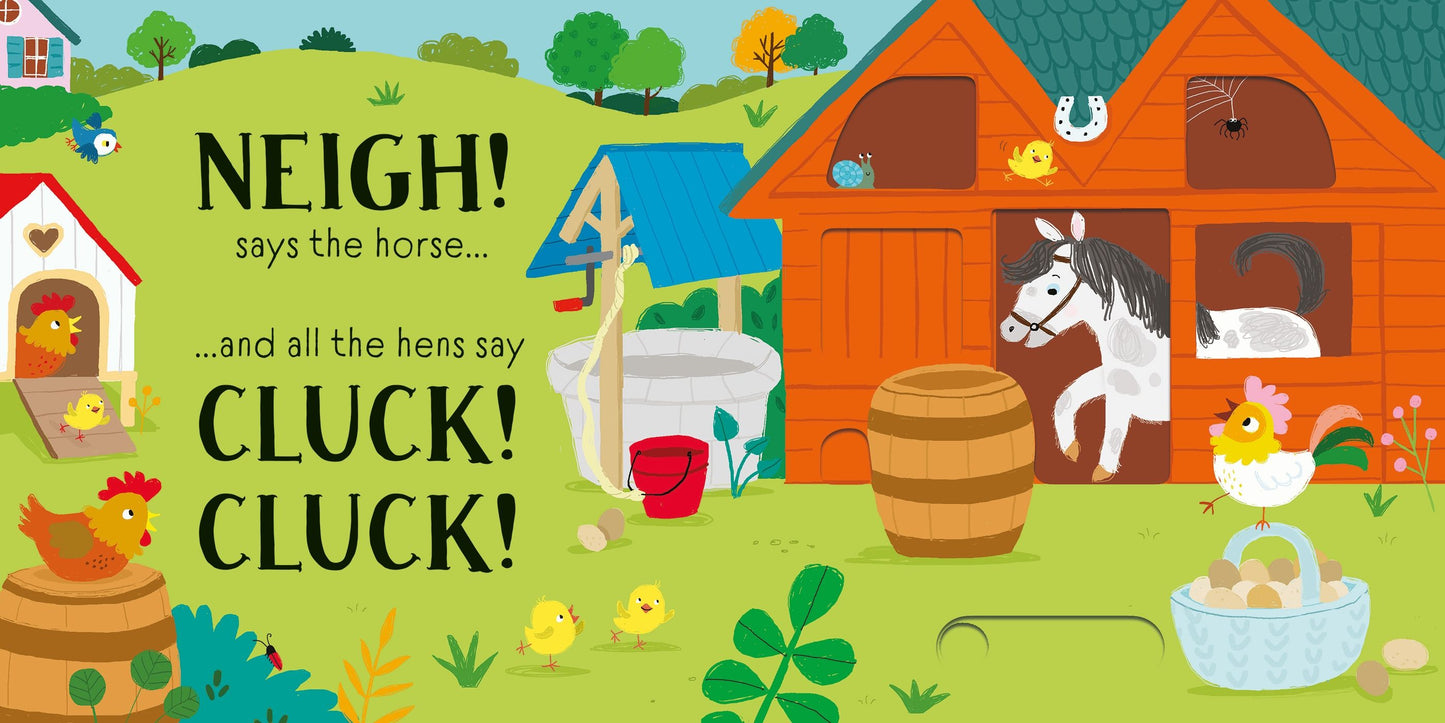 Carte cu sunete - Slider Sound Books Moo!, Usborne