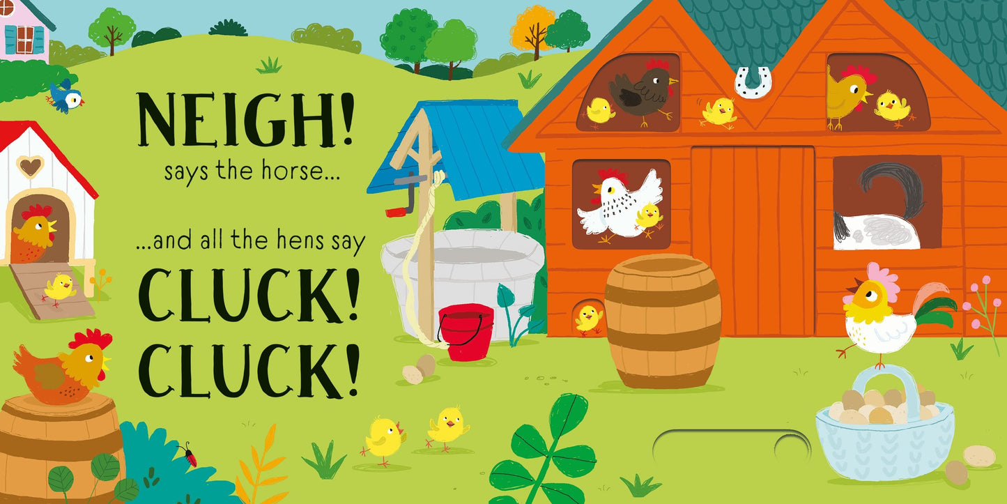 Carte cu sunete - Slider Sound Books Moo!, Usborne