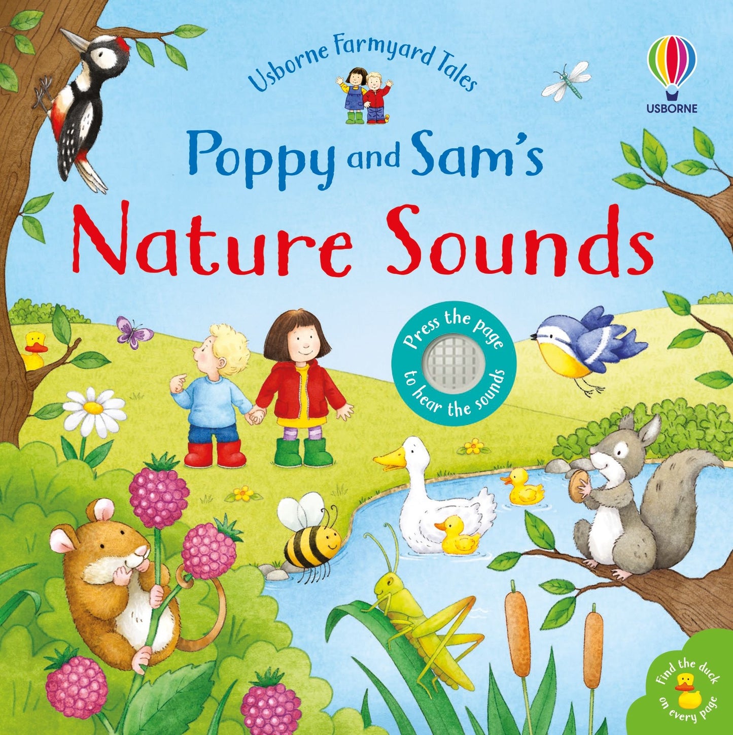 Carte cu sunete - Poppy And Sam'S Nature Sounds, Usborne