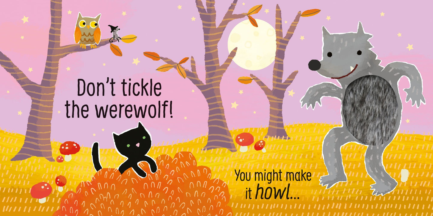 Carte senzorial? cu sunete - Don'T Tickle The Ghost!, Usborne