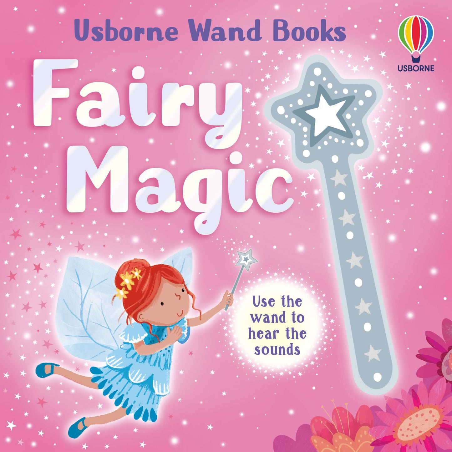 Carte sunete și baghetă - Wand Books Fairy Magic, Usborne, 3 ani+