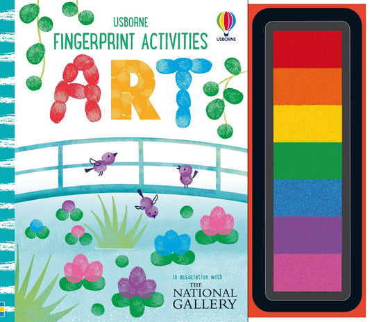 Set puzzle si carte - Fingerprint Activities Art, Usborne  of