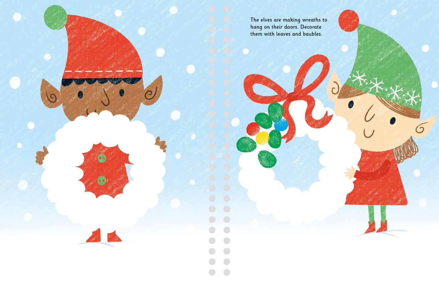 Carte copii - Fingerprint Activities Santa'S Workshop, Usborne