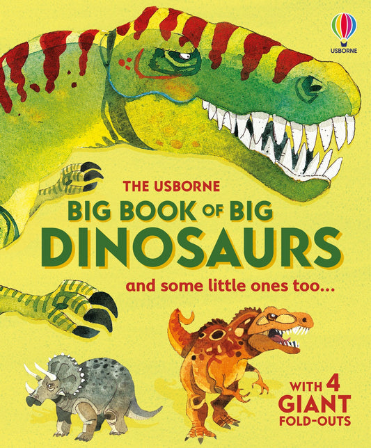 Carte copii - Big Book Of Big Dinosaurs, Usborne