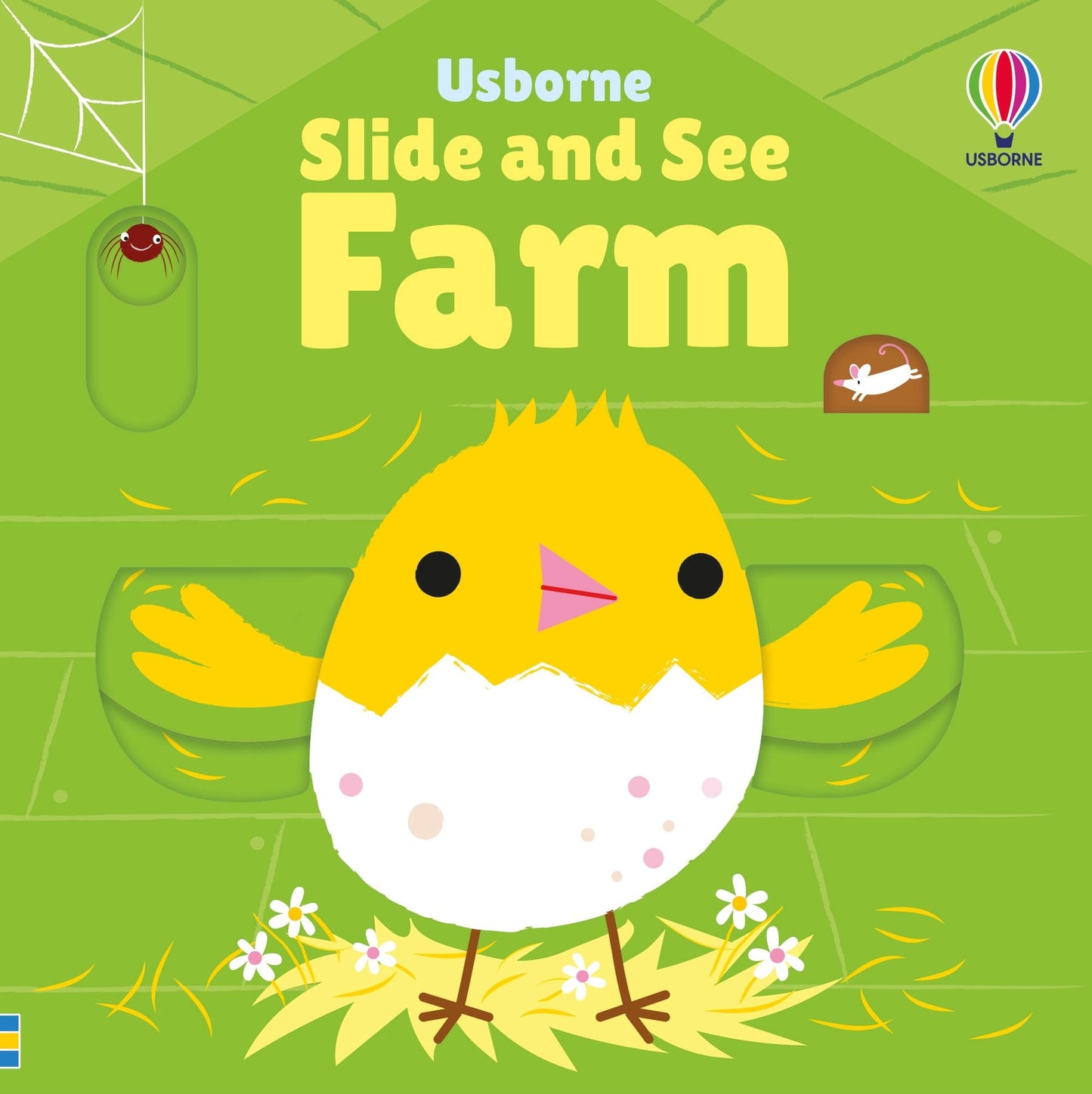 Carte copii - Slide And See Farm, Usborne