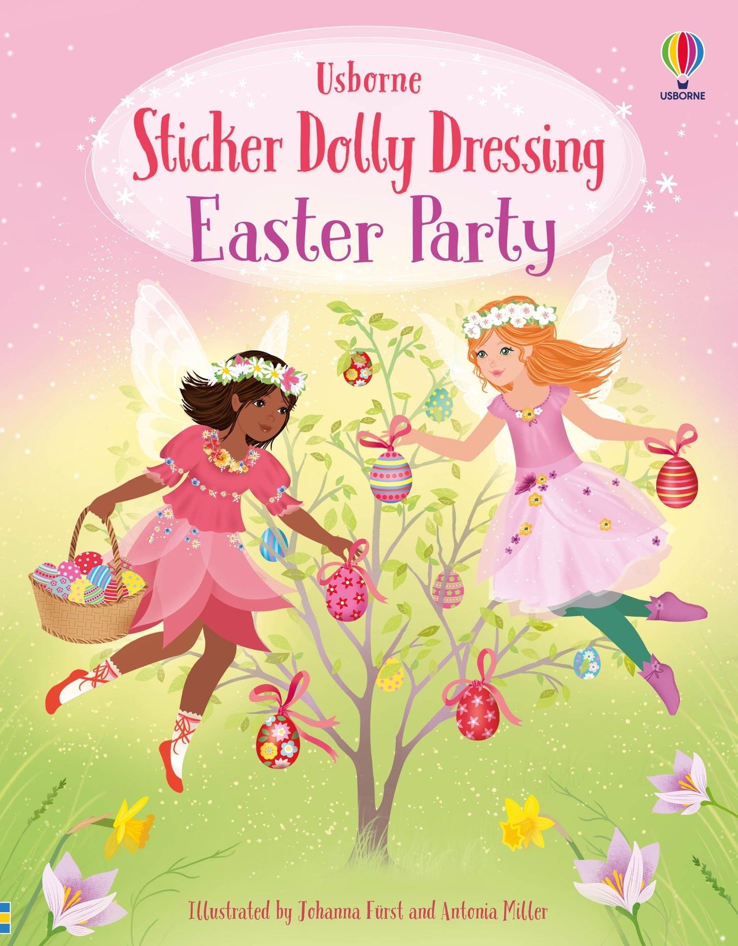 Carte stickere - Sticker Dolly Dressing Easter Party, Usborne
