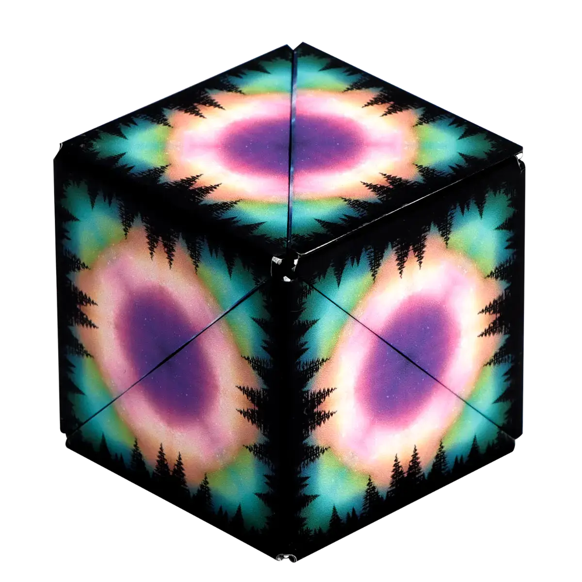 Joc puzzle magnetic cu schimbare de formă - Shashibo