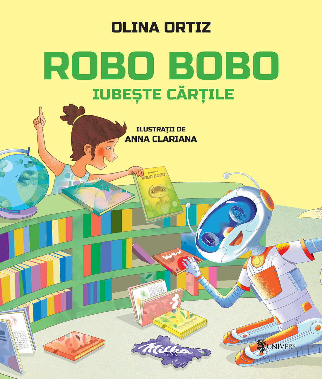 Carte copii - Robo Bobo iubește cărțile - vol. 10, Olina Ortiz