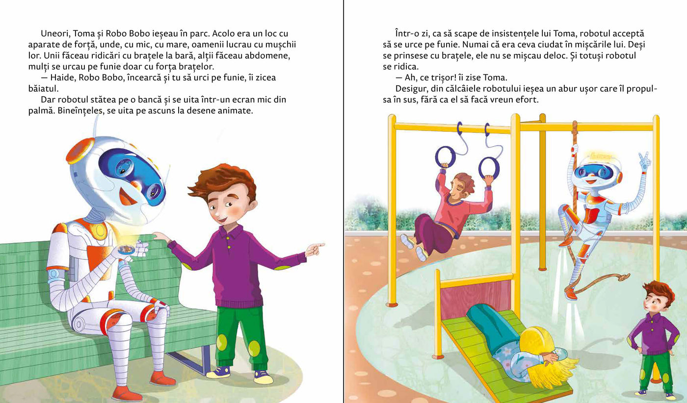 Carte copii - Robo Bobo face mișcare - vol. 16, Olina Ortiz