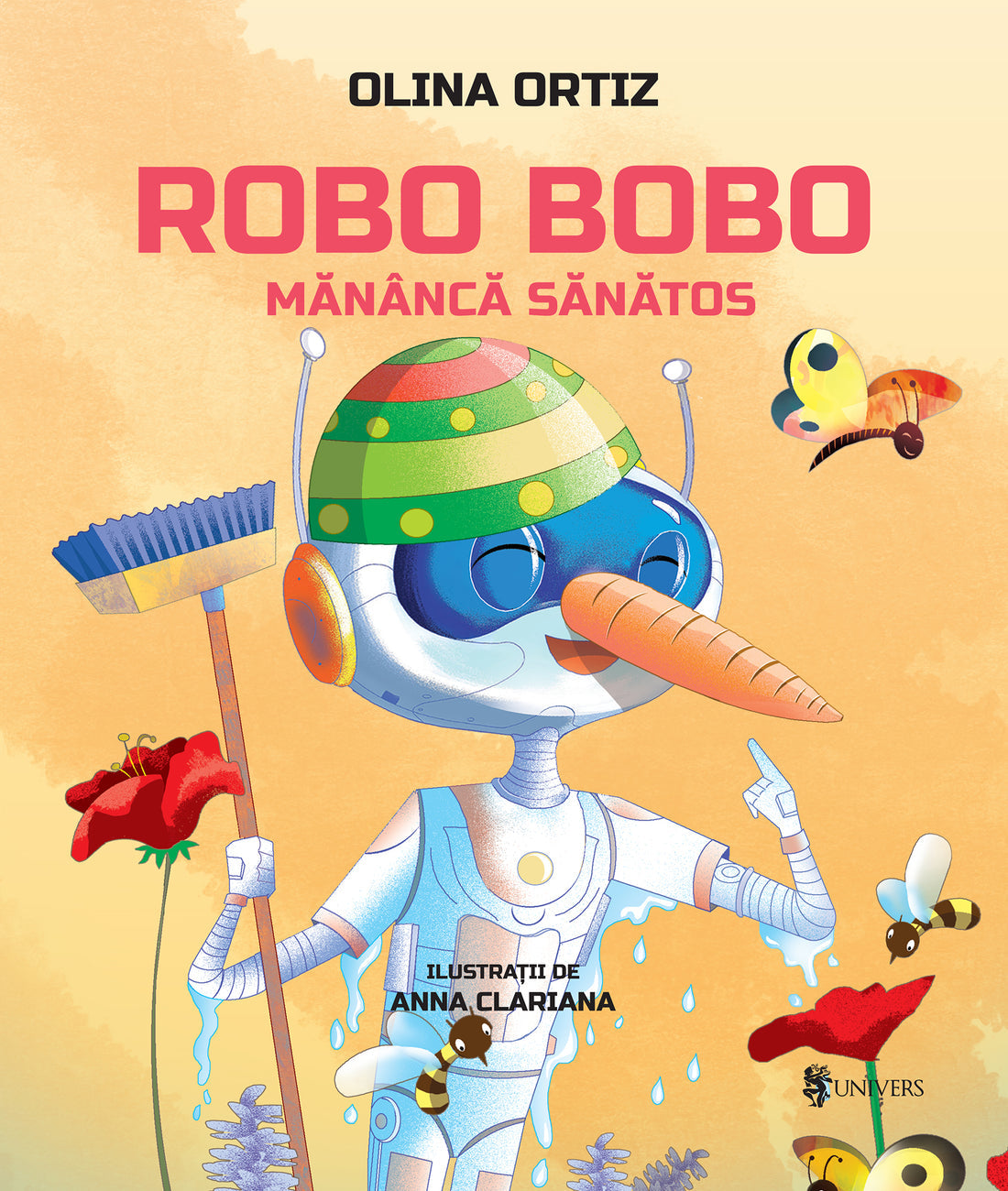 Carte copii - Robo Bobo mănâncă sănătos - vol. 9, Olina Ortiz