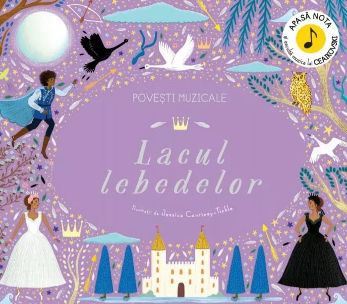 Carte copii - Povești muzicale. Lacul lebedelor