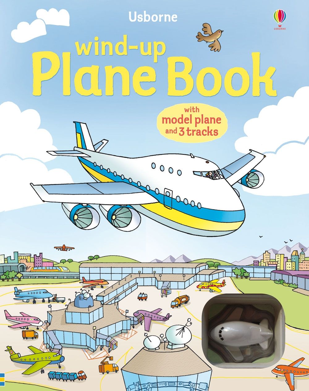 Carte copii cu jucarie- Wind-Up Plane, Usborne