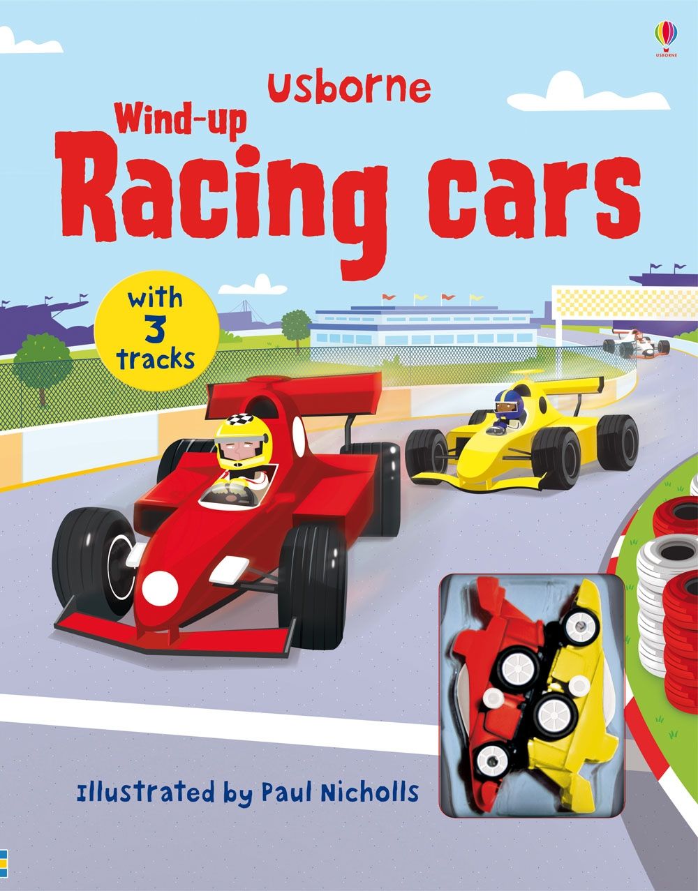 Carte copii - Wind Up Racing Cars, Usborne