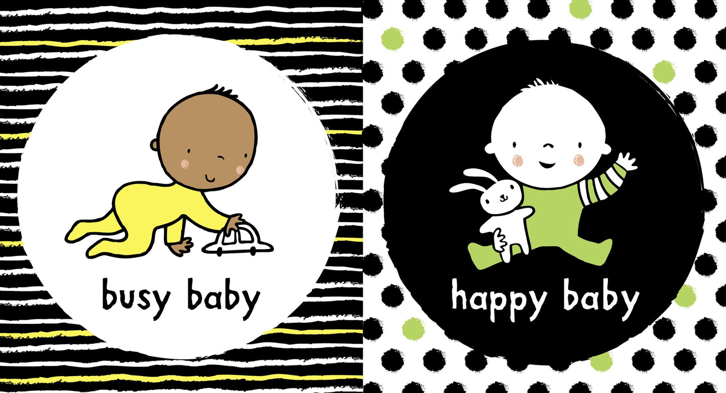Set de cărți pentru bebeluși - Baby's Very First Black and White Little Library, Usborne, 0 luni+