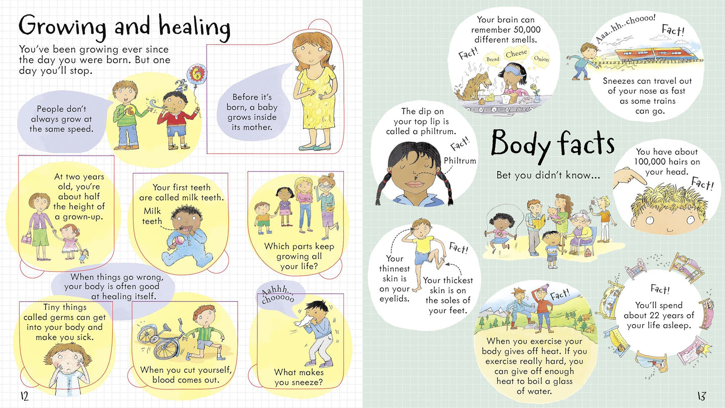 Carte copii - Look Inside Your Body, Usborne