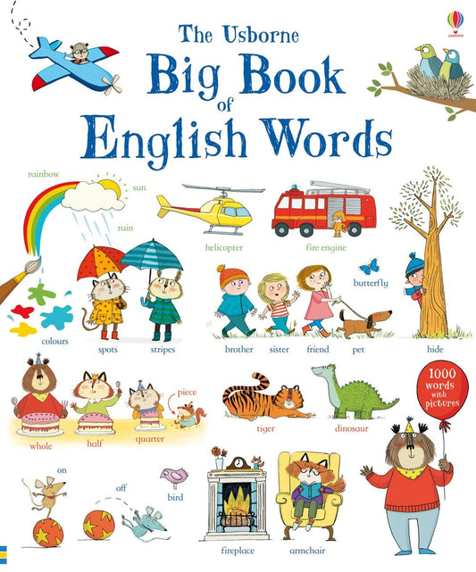 Carte copii - Big Book Of English Words, Usborne