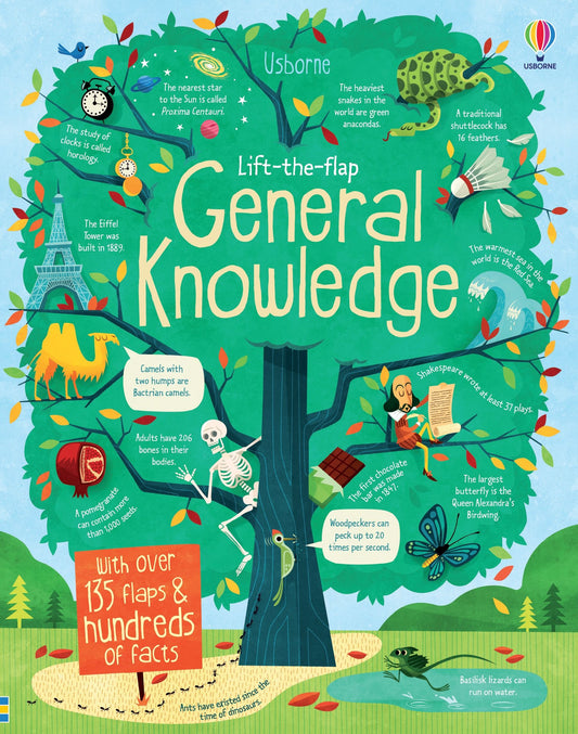 Carte copii - Lift-The-Flap General Knowledge, Usborne