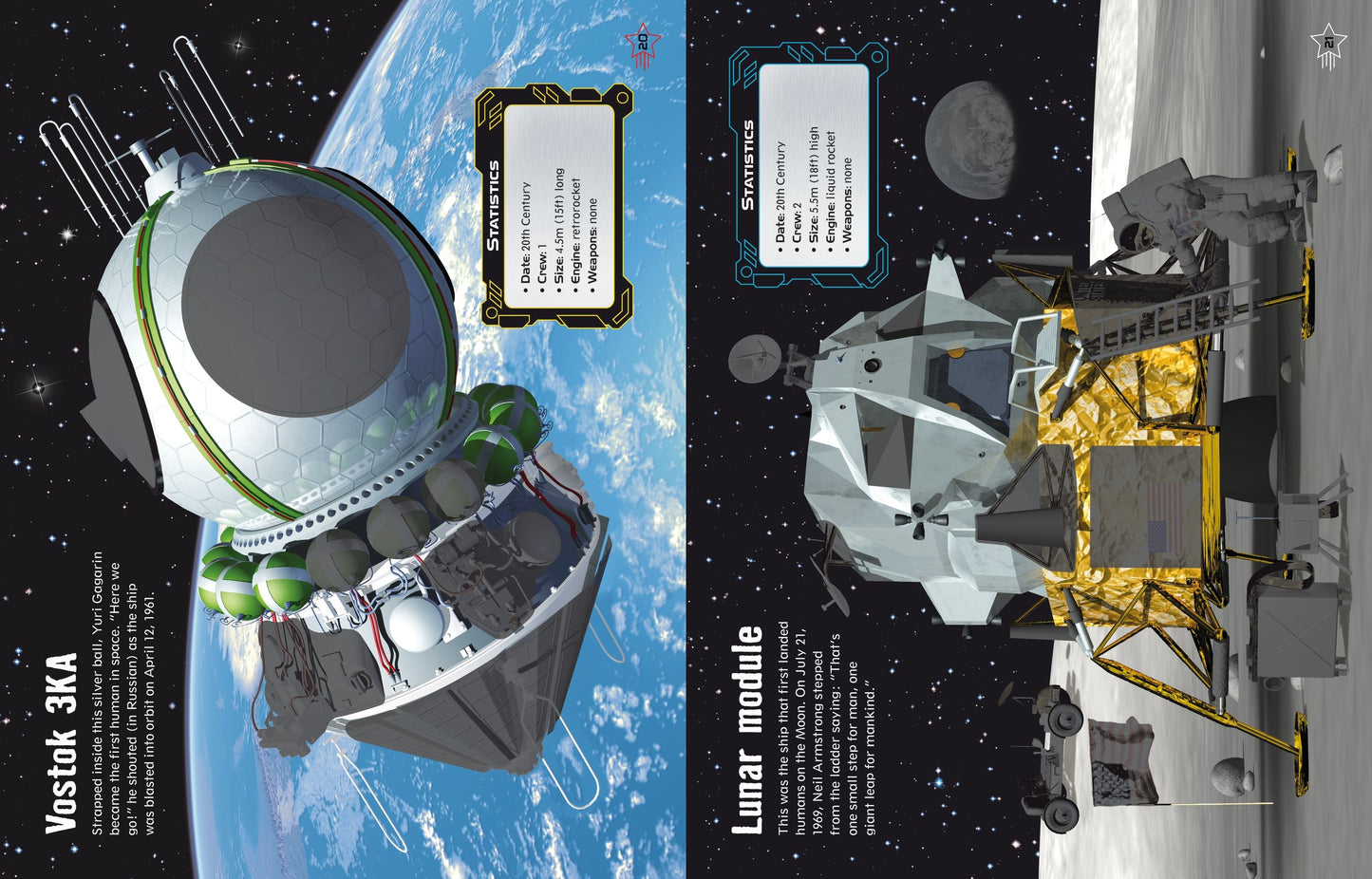 Carte stickere - Build Your Own Spaceships Sticker Book, Usborne