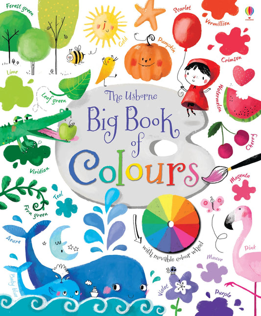 Carte copii - Big Book Of Colours, Usborne