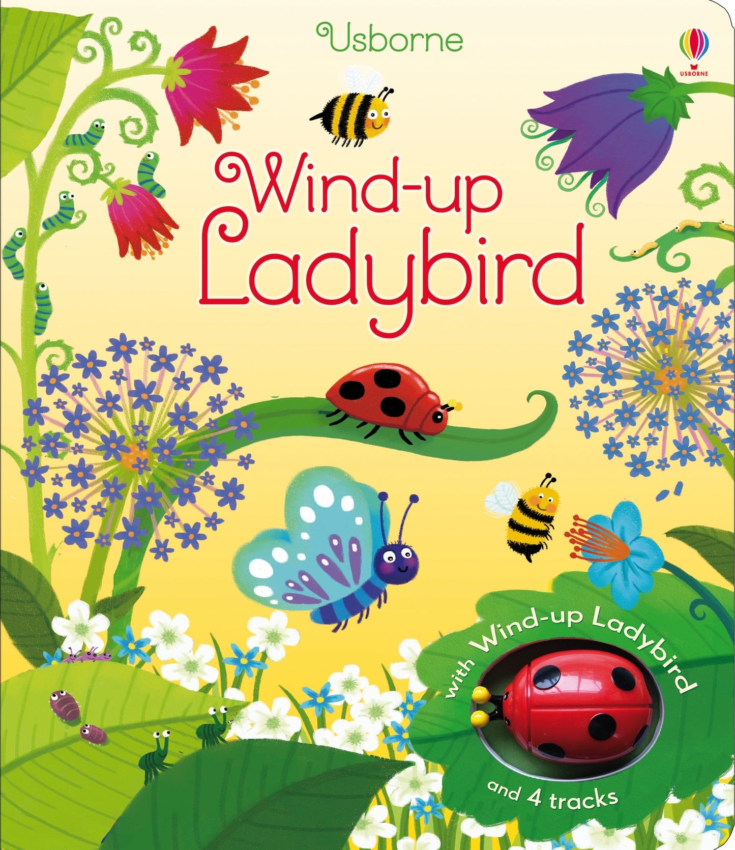 Set puzzle si carte - Wind-up Ladybird, Usborne