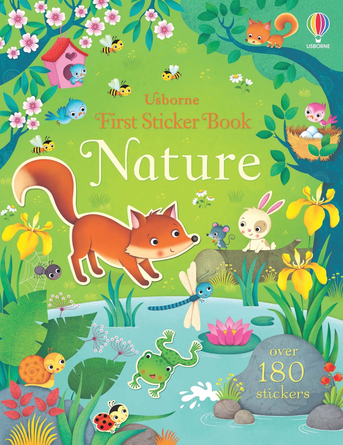 Carte stickere - First Sticker Book Nature, Usborne
