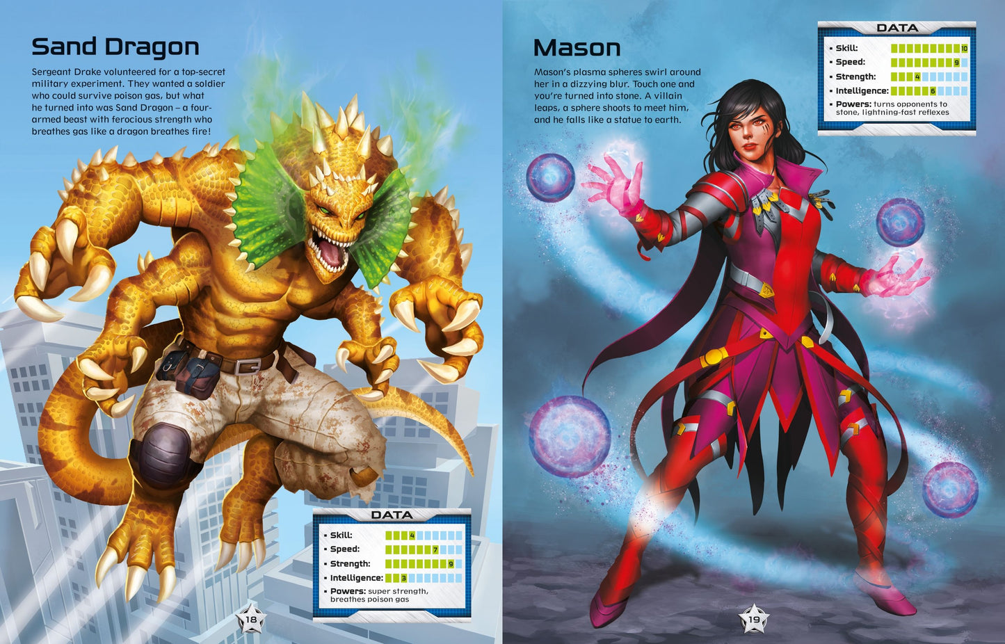 Carte stickere - Build Your Own Superheroes Sticker Book, Usborne