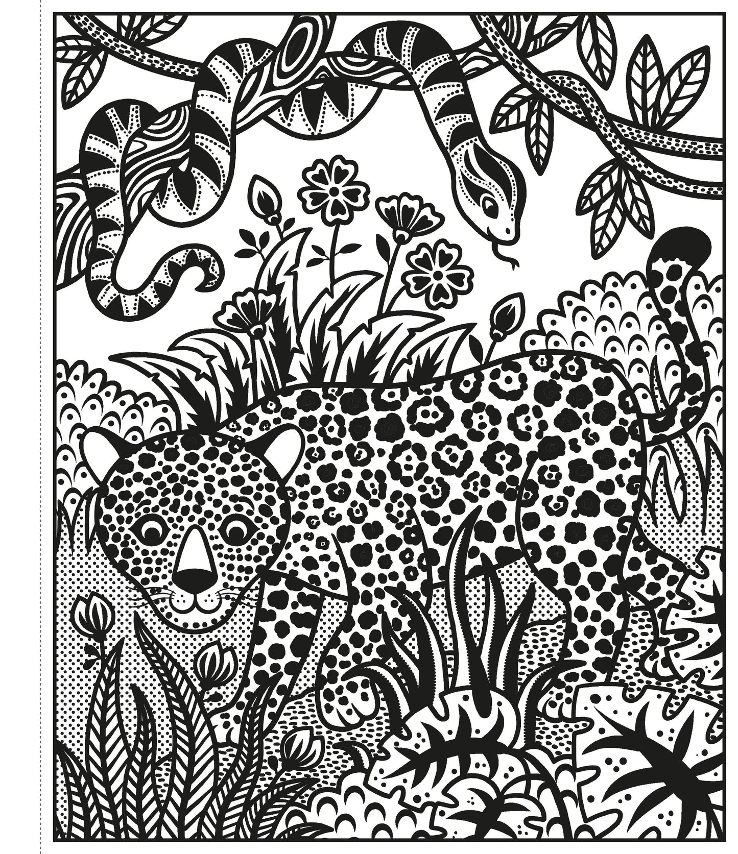 Carte pictura cu apa - Jungle Magic Painting Book, Usborne