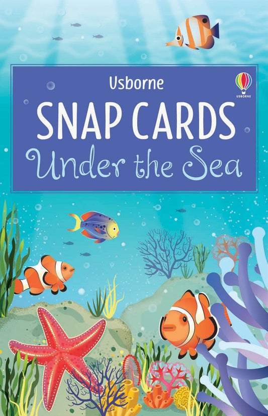 Carte copii - Under The Sea Snap Cards, Usborne