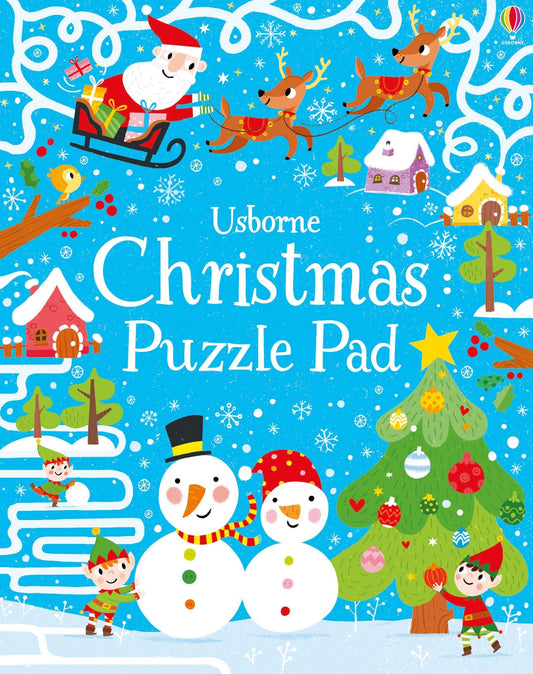 Carte copii de activitati - Christmas Puzzle Pad, Usborne