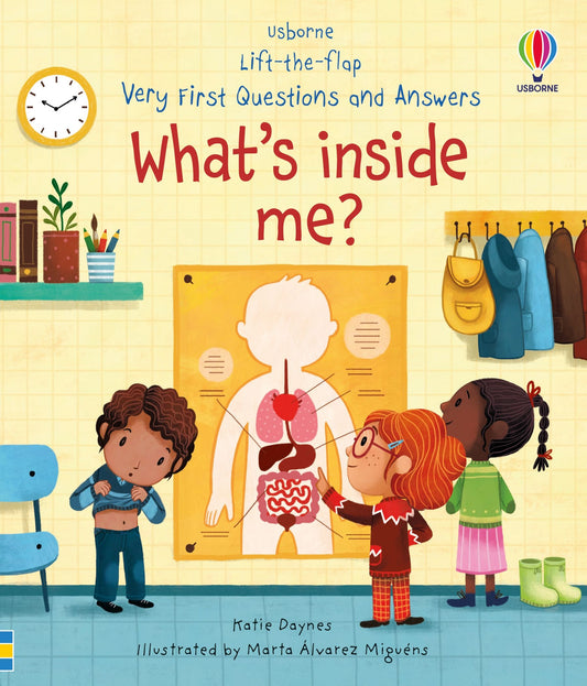 Carte copii - Very First Q&A What'S Inside Me?, Usborne
